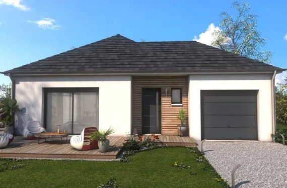 Photo maison 100&nbsp;m²<br>sur terrain 423&nbsp;m²
