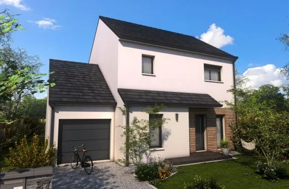 Photo maison 103&nbsp;m²<br>sur terrain 448&nbsp;m²