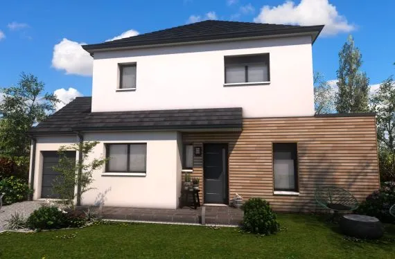 Photo maison 104&nbsp;m²<br>sur terrain 426&nbsp;m²