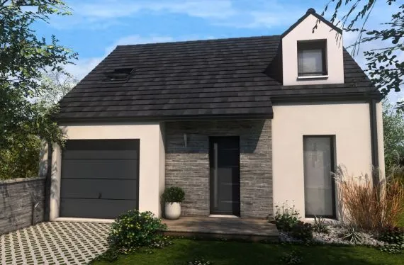 Photo maison 90&nbsp;m²<br>sur terrain 363&nbsp;m²